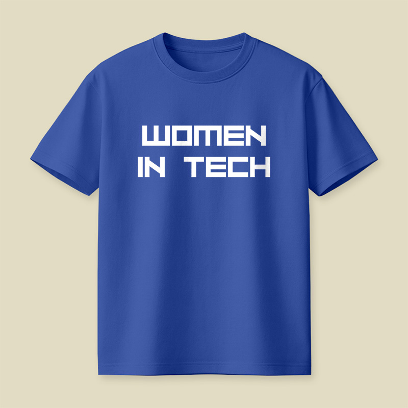 Women In Tech Female Coding Web Dev Coder Girl Playful T-Shirt