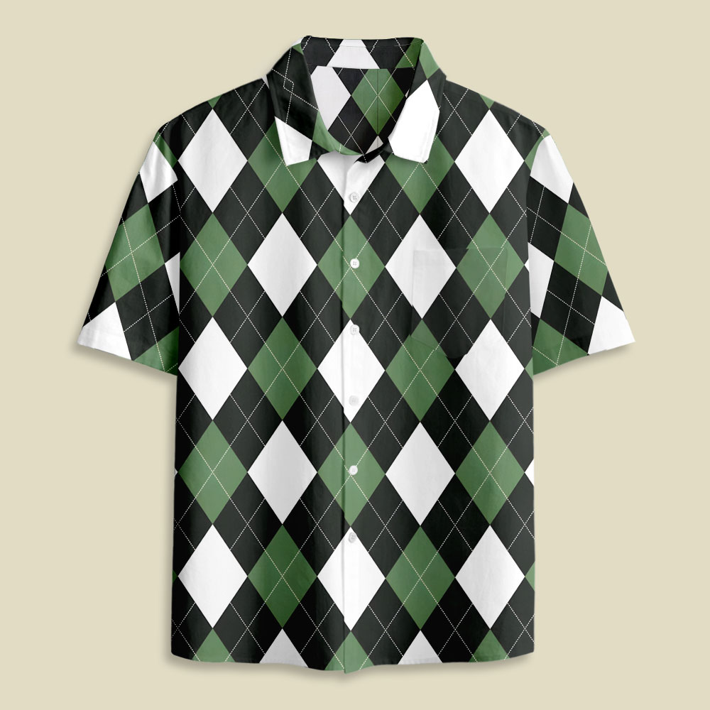 Ivy Green Button Up Pocket Shirt