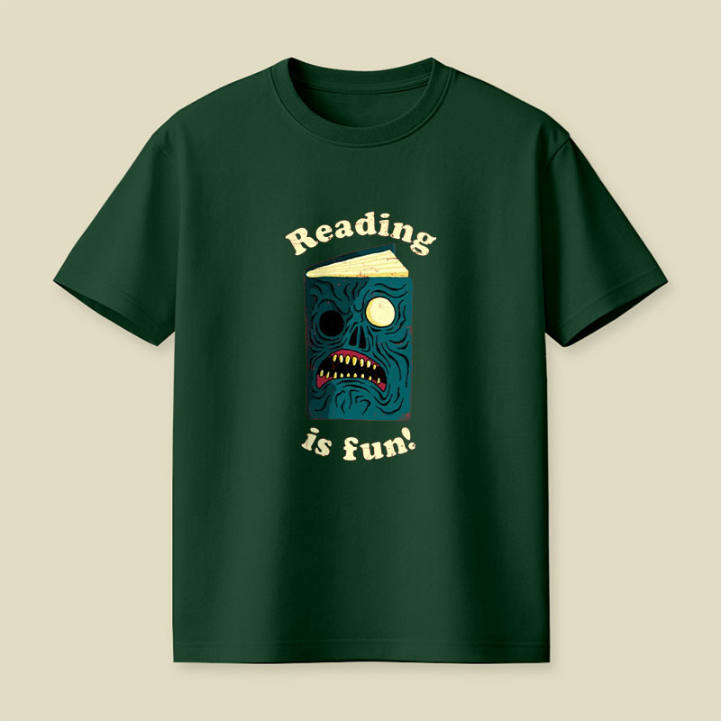 Reading Is Fun Playful T-Shirt