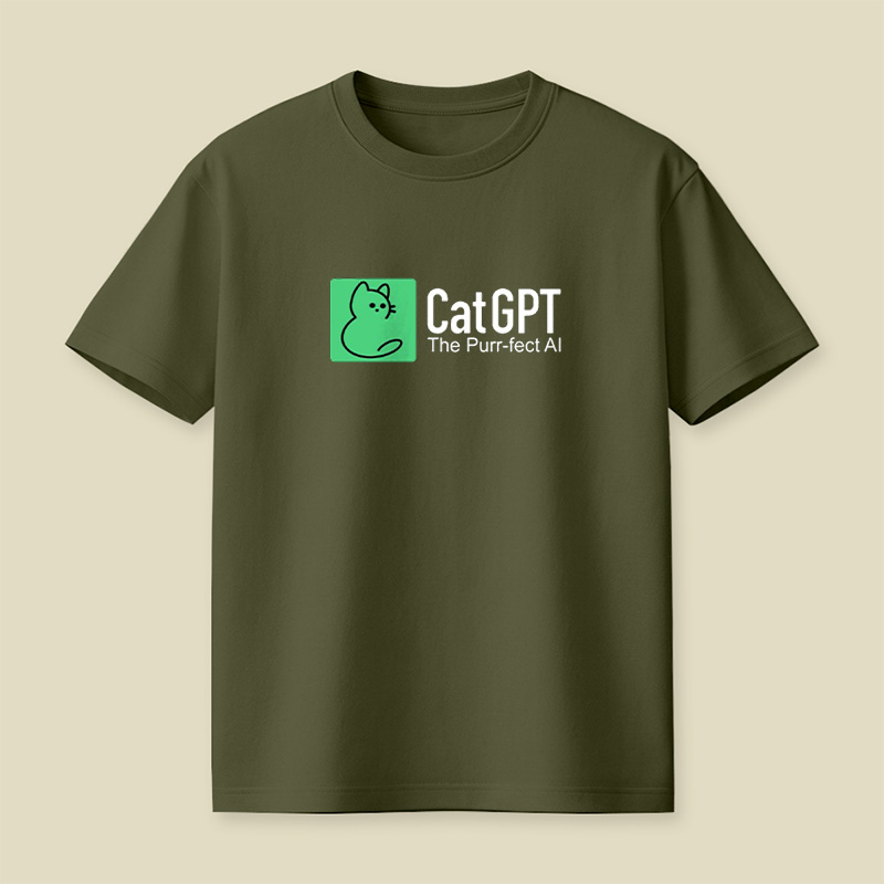 Catgpt The Purr-Fect Ai Playful T-Shirt