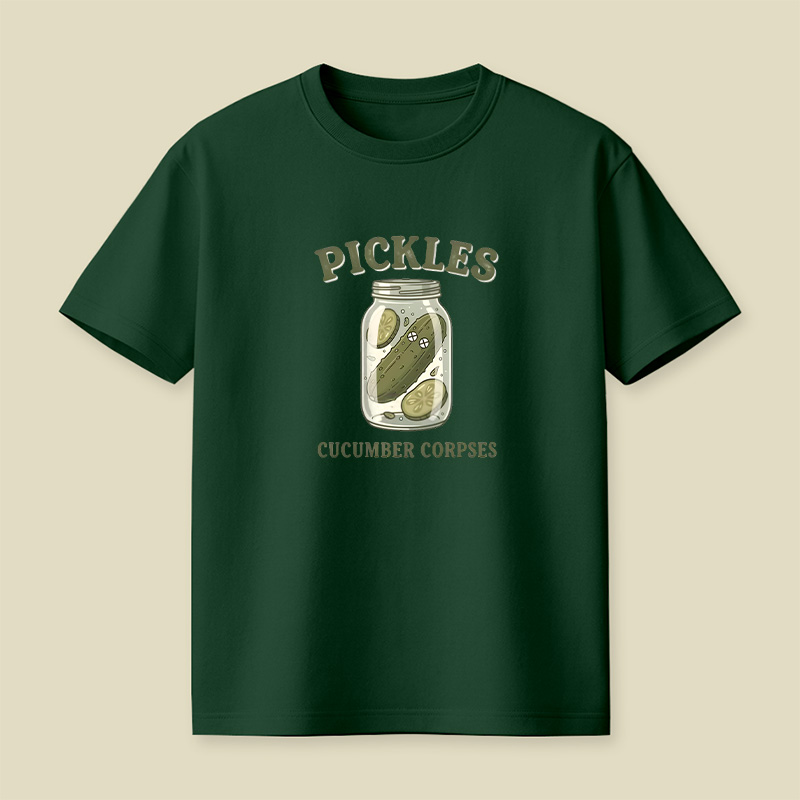 Pickles Cucumber Corpses Playful T-Shirt