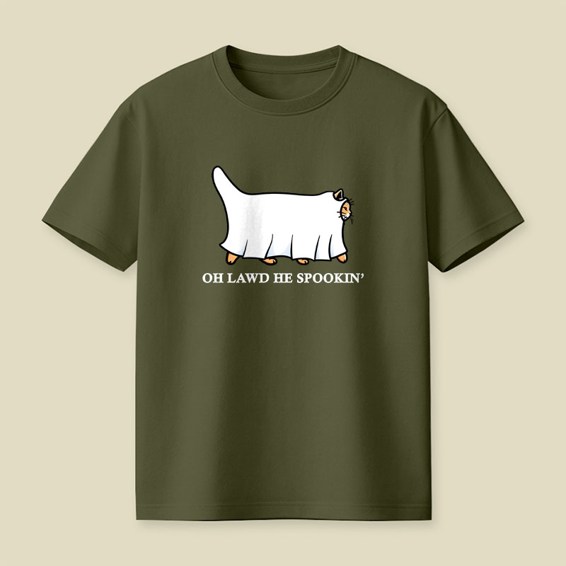 Oh Lawd He Spookin Playful T-Shirt