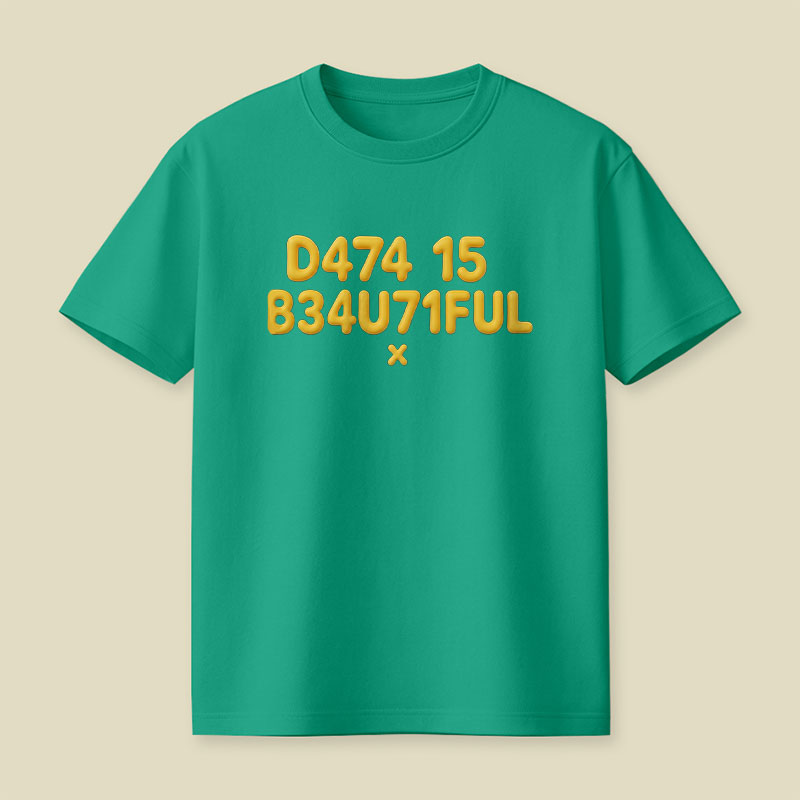 Data is Beautiful Playful T-Shirt