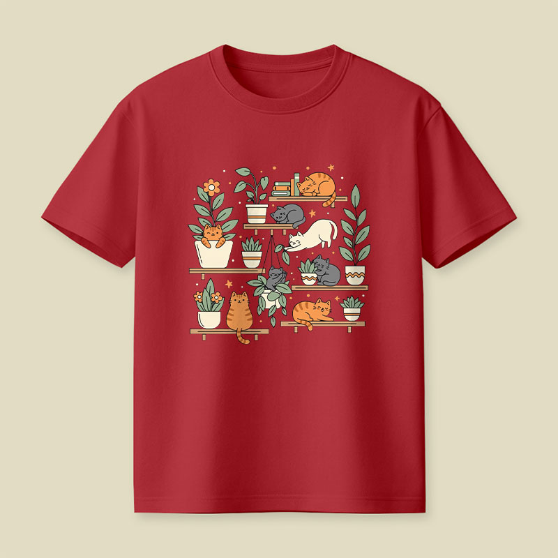 Kitten Garden Playful T-Shirt