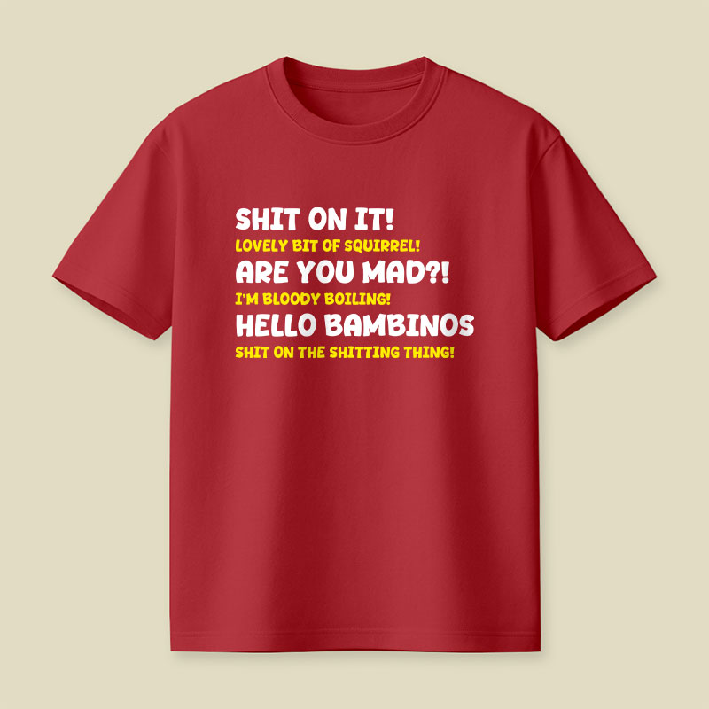 Shit On It Playful T-Shirt