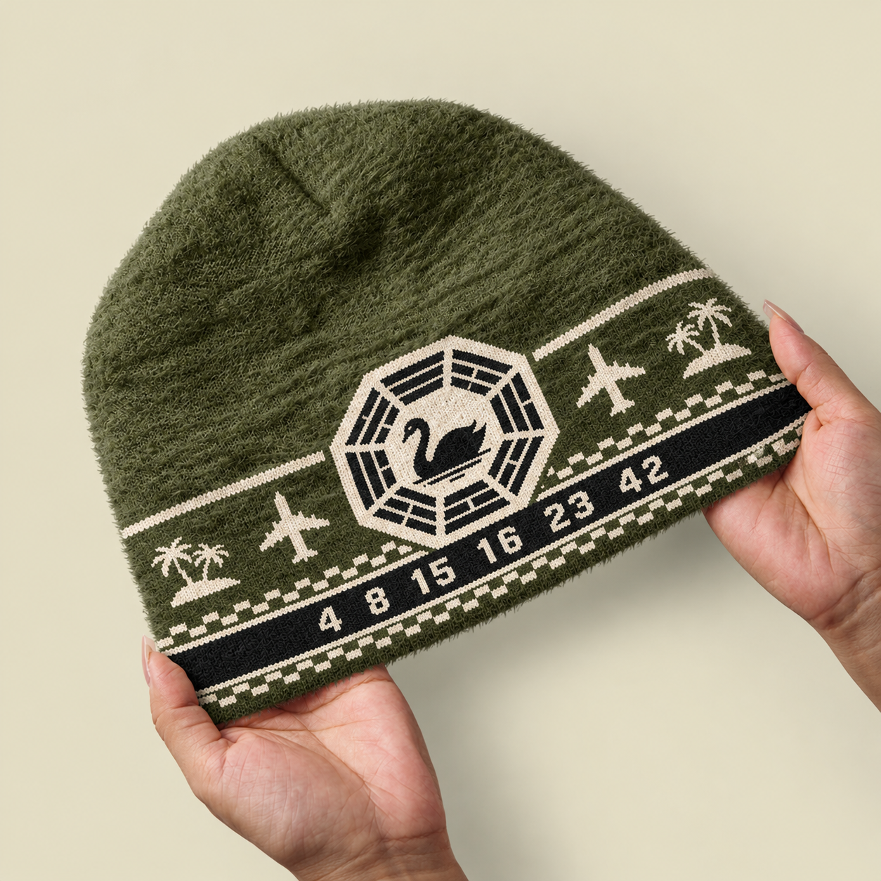 DHARMA Initiative Fuzzy Beanie