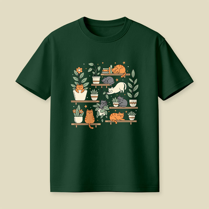 Kitten Garden Playful T-Shirt