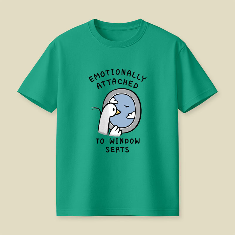 Duck and Window Seats Playful T-Shirt