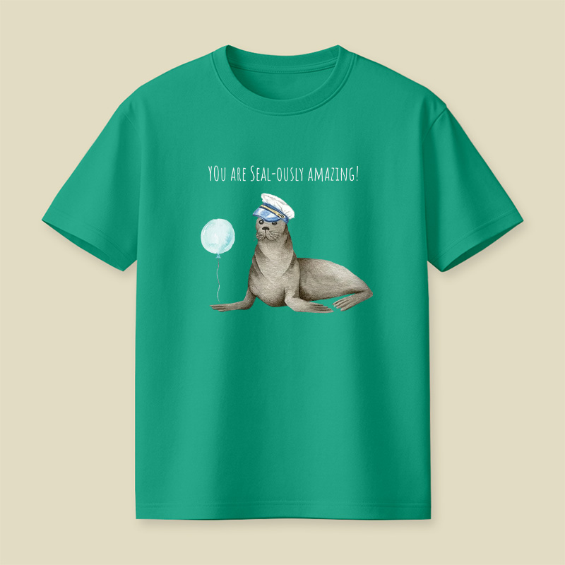 Sealously Amazing Sea Animal Pun Playful T-Shirt