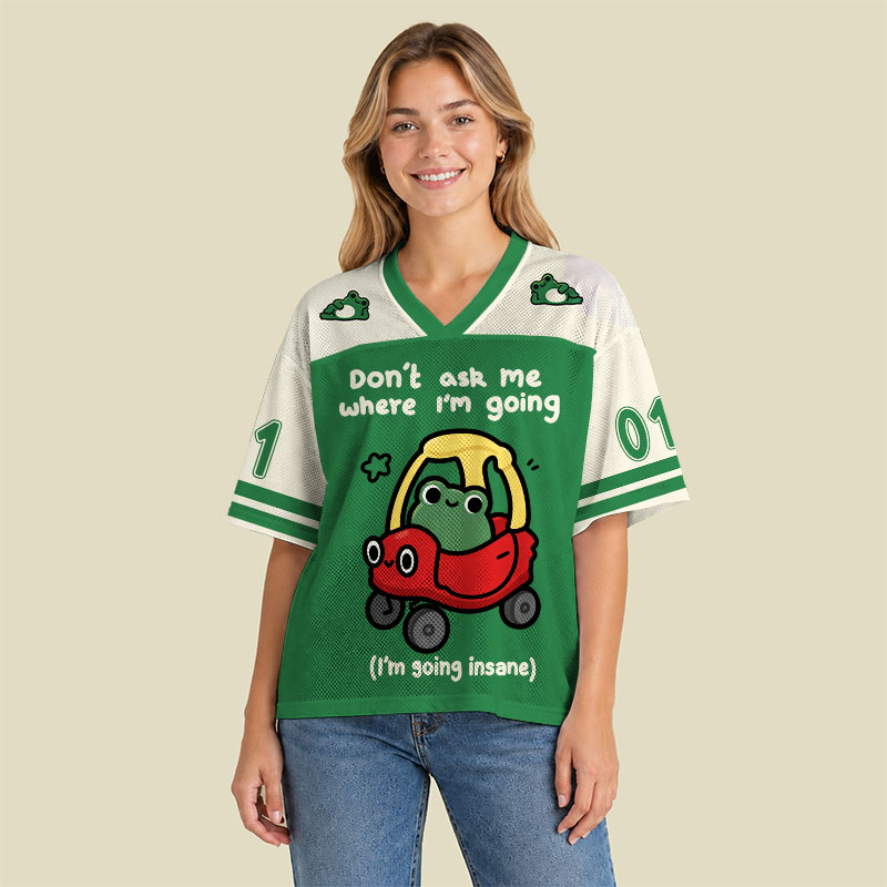 Going Insane Playful Mesh Jersey