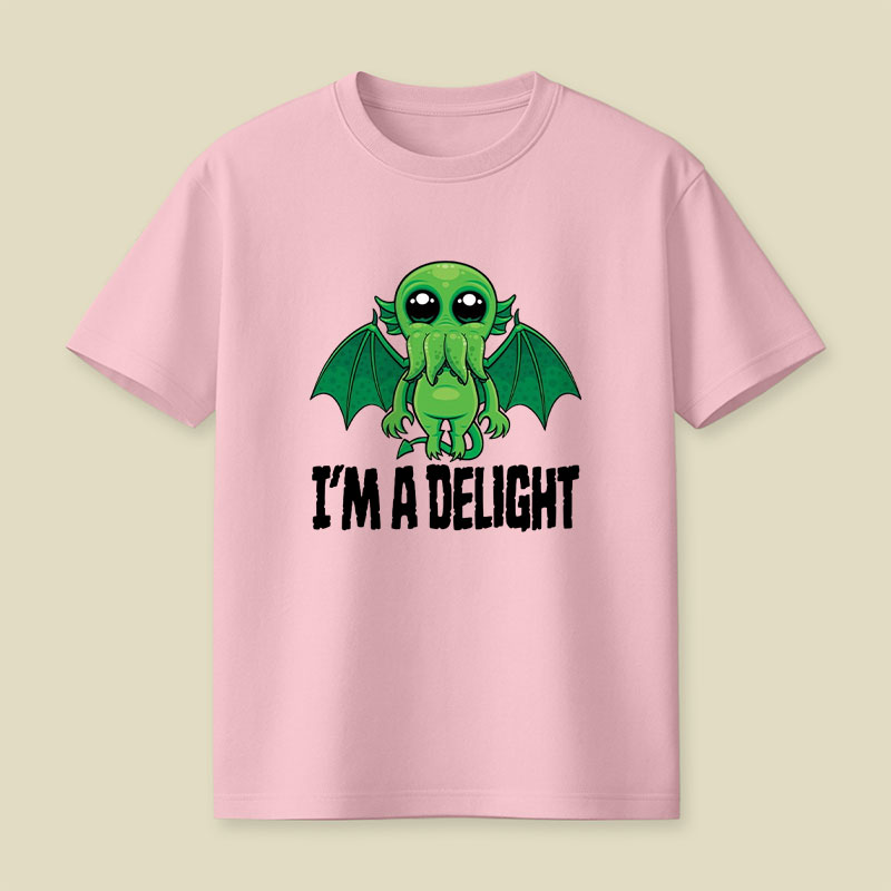 Delightfully Cute Cthulhu Monster Playful T-Shirt