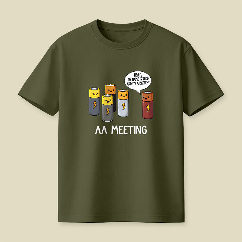 AA MEETING Playful T-Shirt