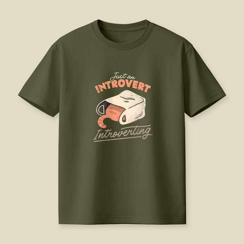 Introvert Cat Mood Playful T-Shirt