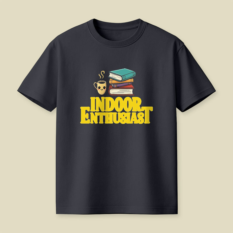 Indoor Enthusiast Playful T-Shirt