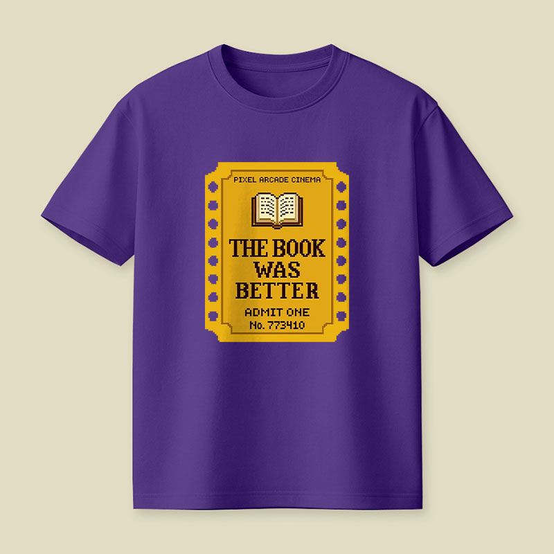 The Book Was Better Playful T-Shirt
