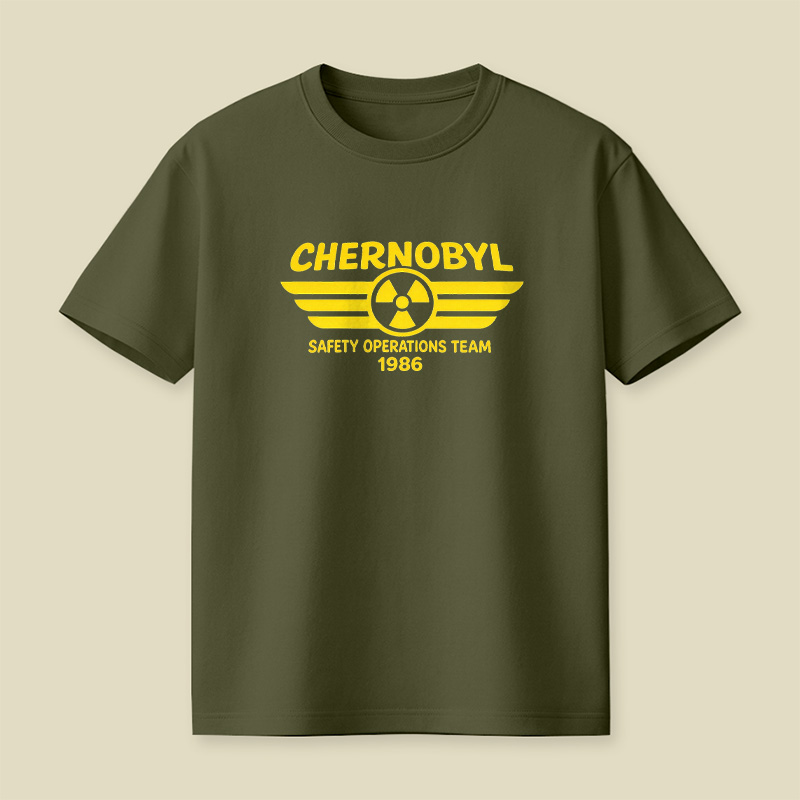 Chernobyl 1986 Safety Operations Team Playful T-Shirt