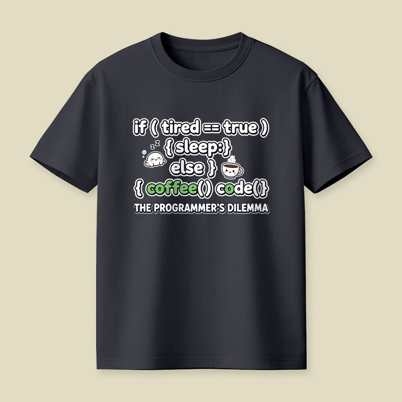 Coffee Code Playful T-Shirt