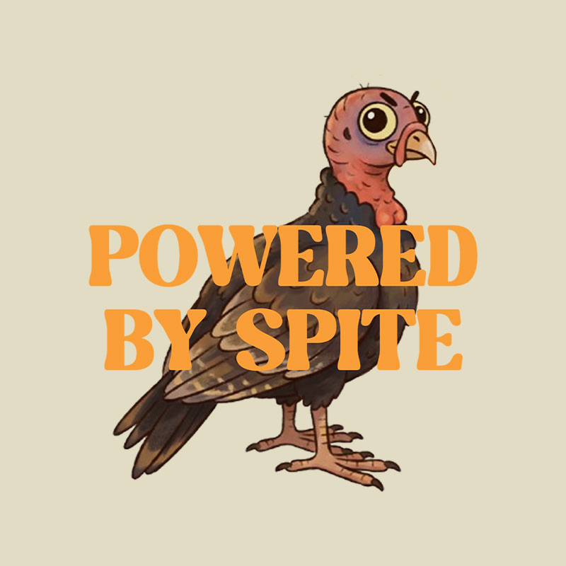 Powered by Spite Playful T-Shirt