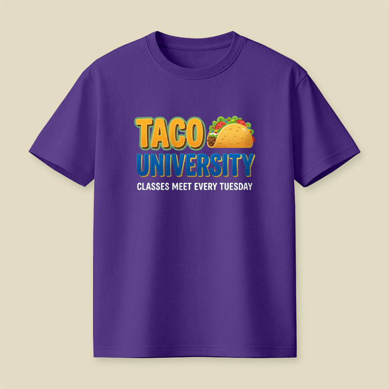 Taco University Playful T-Shirt