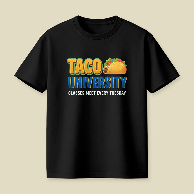Taco University Playful T-Shirt