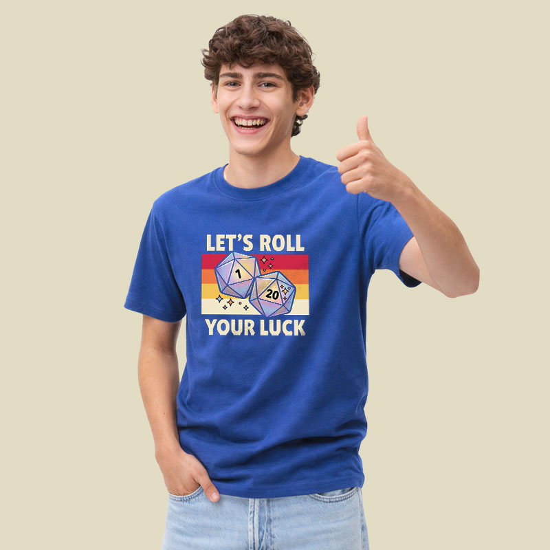 Roll For Luck Playful T-Shirt