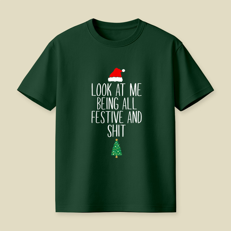 Silly Festive Attitude Playful T-Shirt