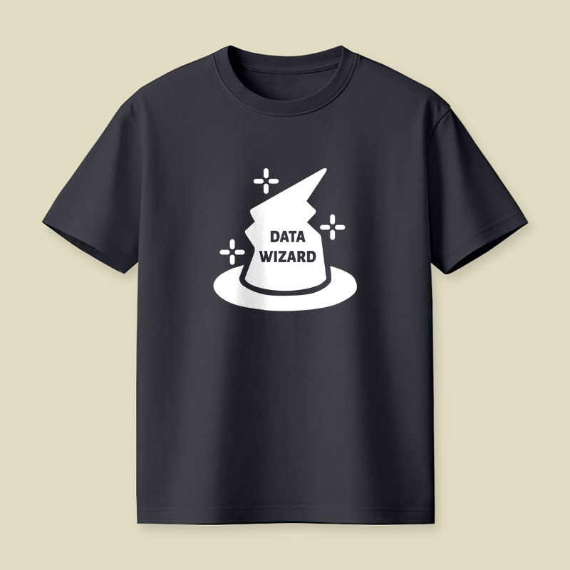 Data Wizard Playful T-Shirt