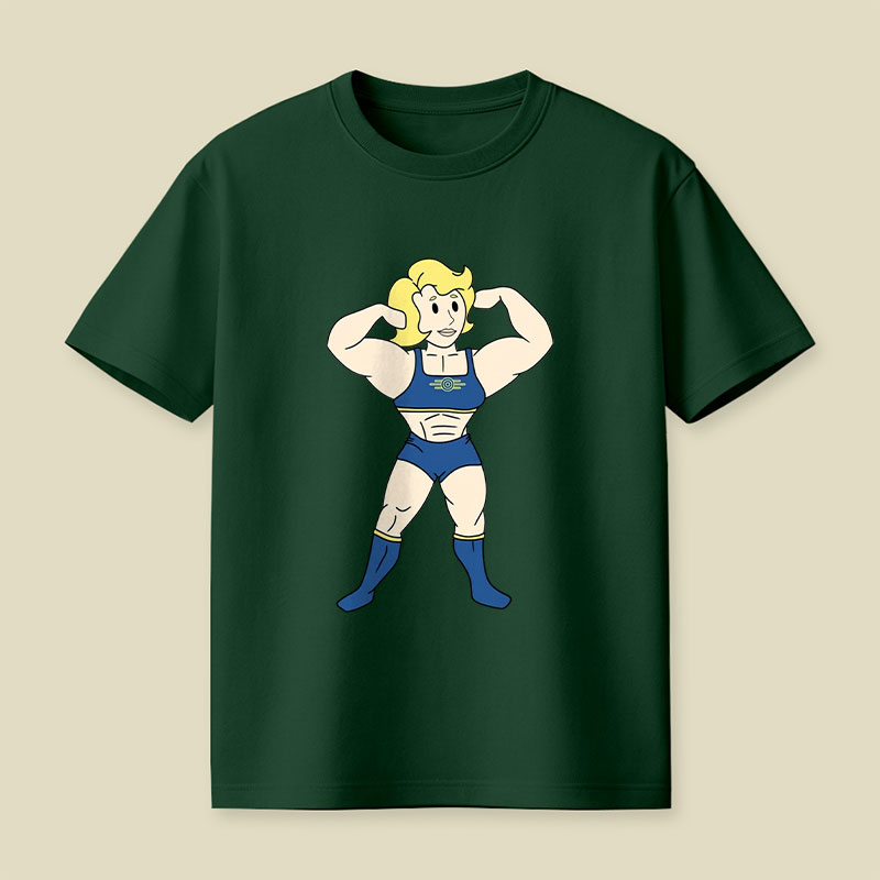 VG Muscle Woman Playful T-Shirt