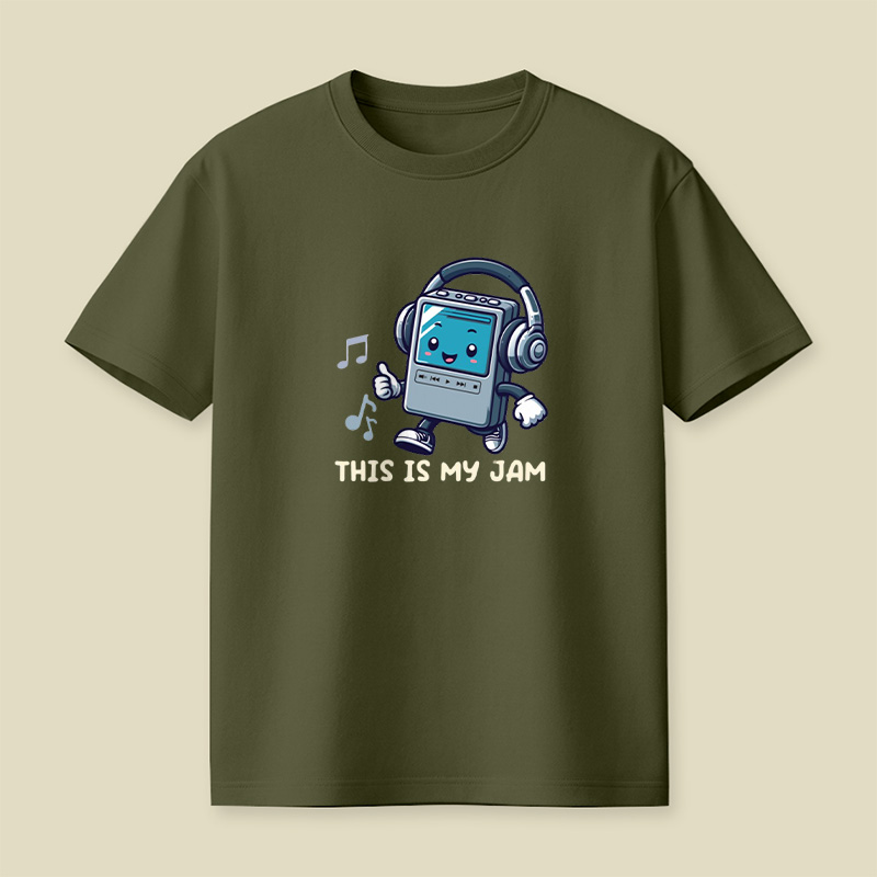 This Is My Jam Mp3 Playful T-Shirt
