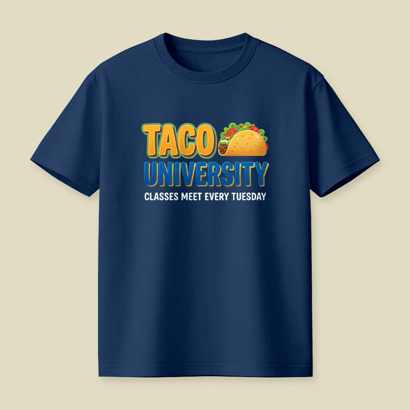 Taco University Playful T-Shirt