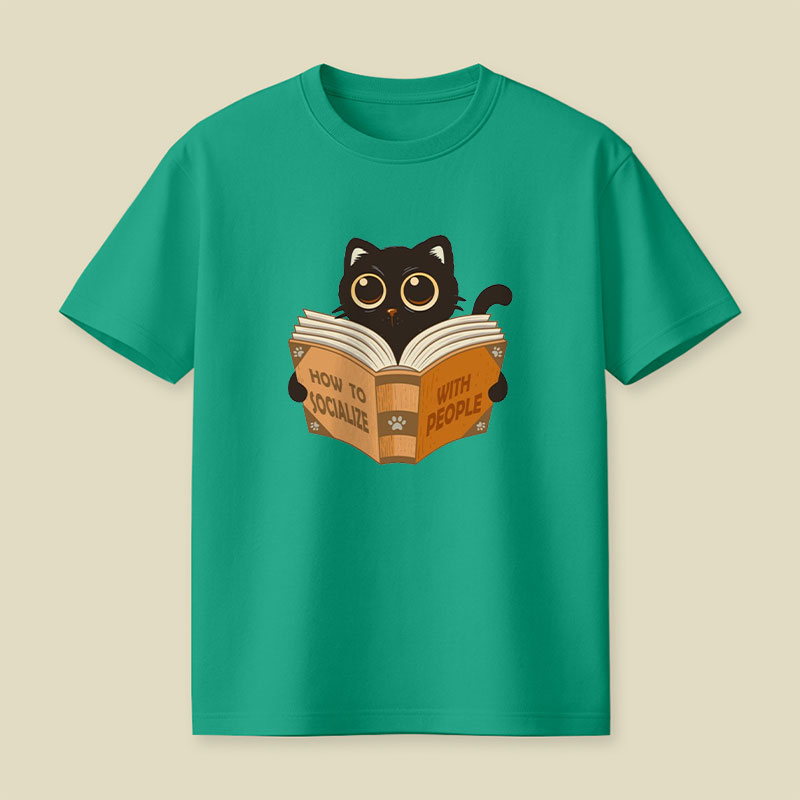 How To Socialize With People Playful T-Shirt
