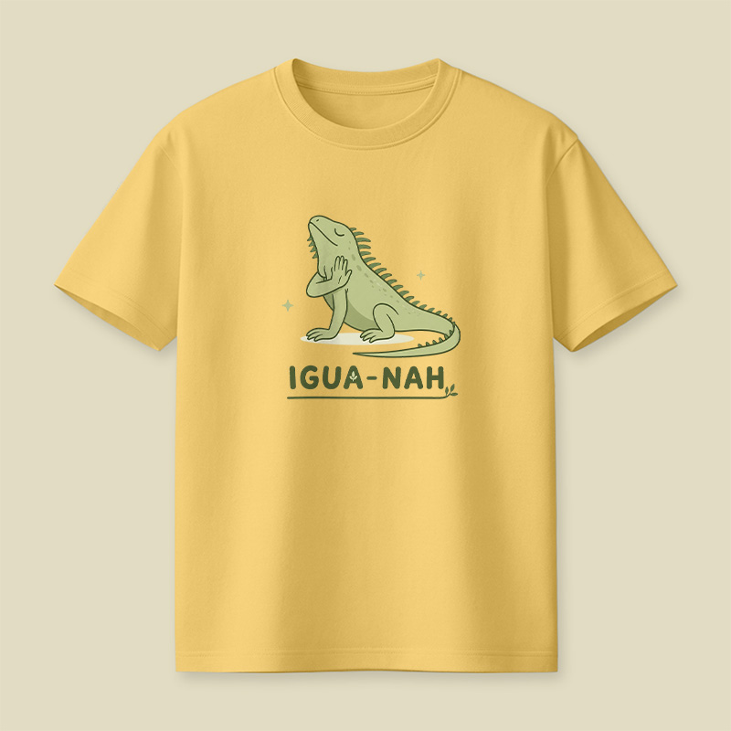 Igua-Nah Iguana Playful T-Shirt