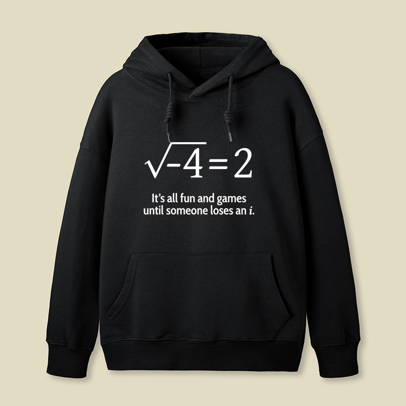 Math Joke Squad Geek Hoodie