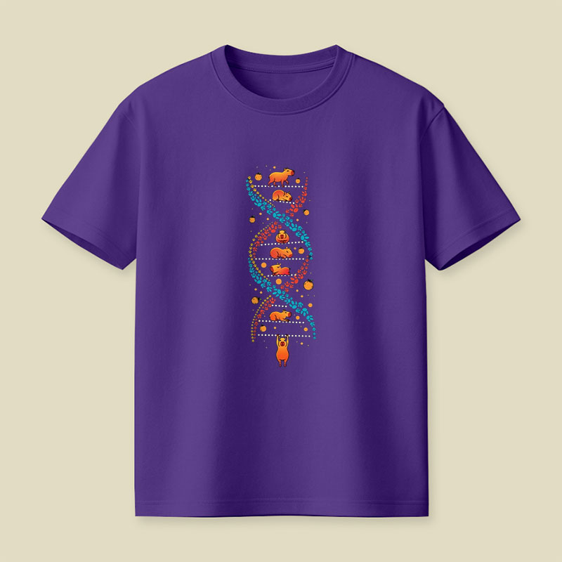 Capybara DNA Playful T-Shirt