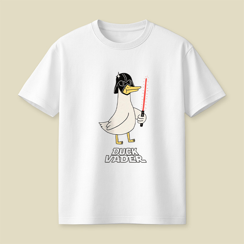 Galactic Duck Character Playful T-Shirt