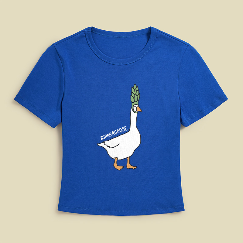 Asparagoose Geek Baby Tee