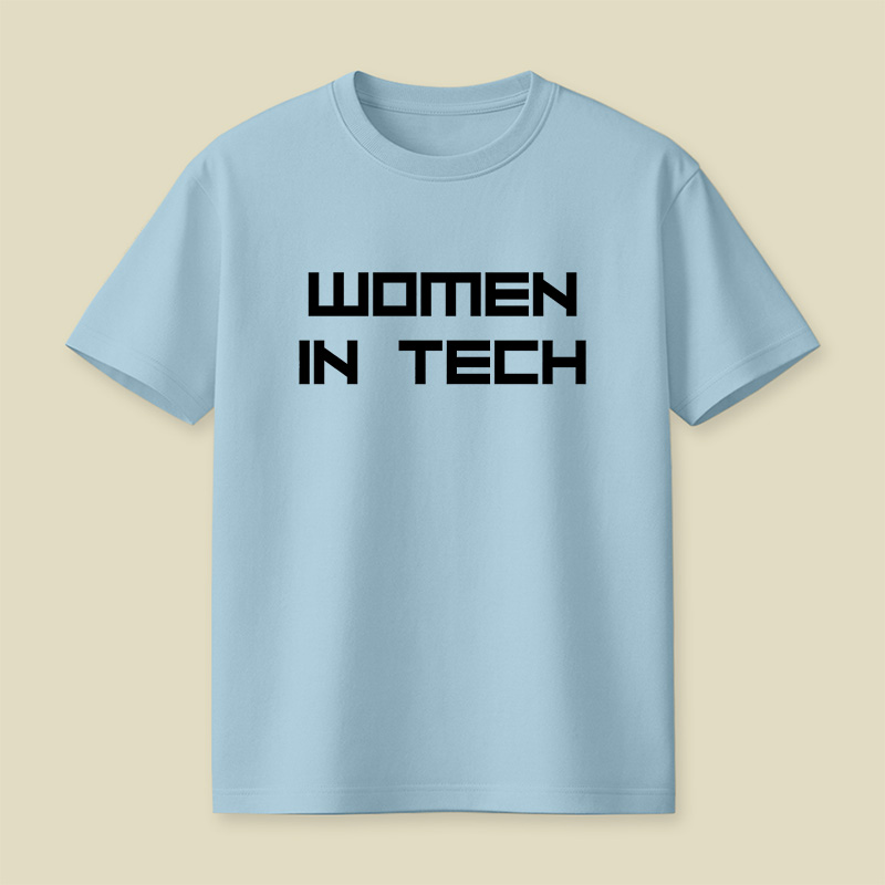 Women In Tech Female Coding Web Dev Coder Girl Playful T-Shirt