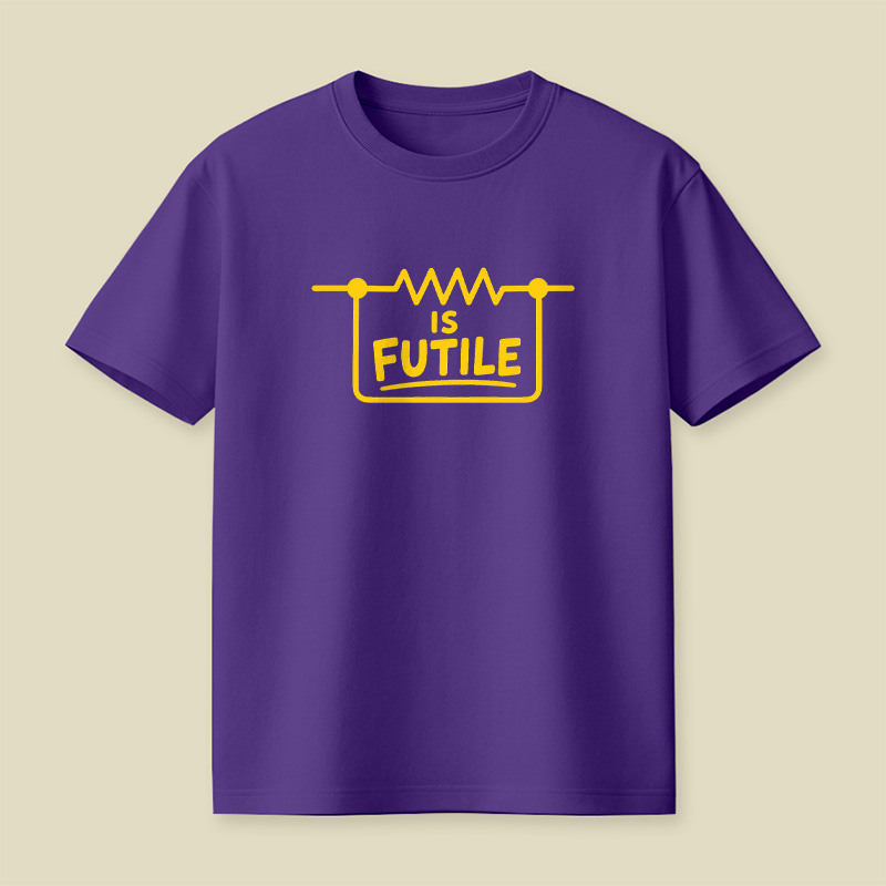 Resistance Is Futile Resistor Playful T-Shirt