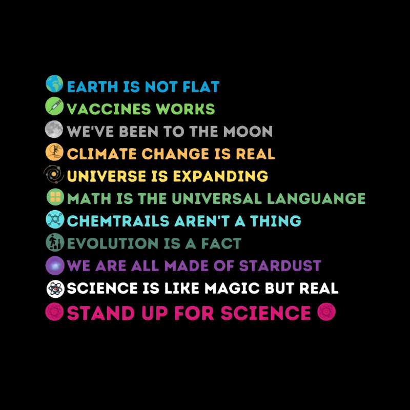 Stand Up For Science Facts Playful T-Shirt