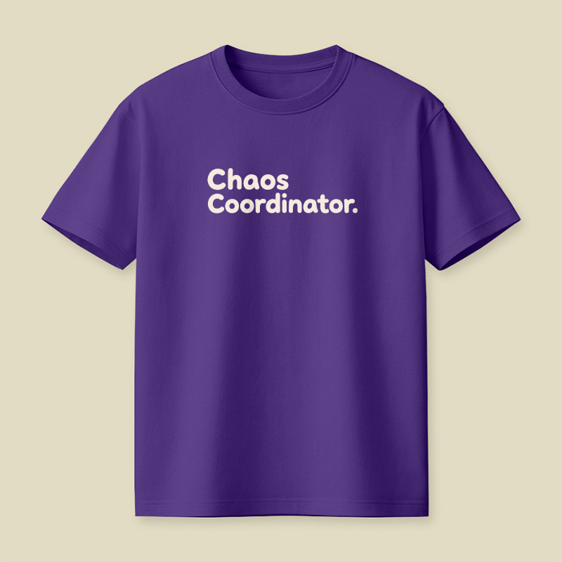 Chaos Coordinator Playful T-Shirt