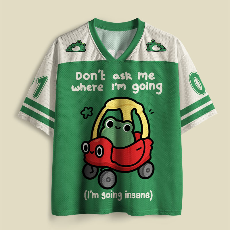 Going Insane Playful Mesh Jersey