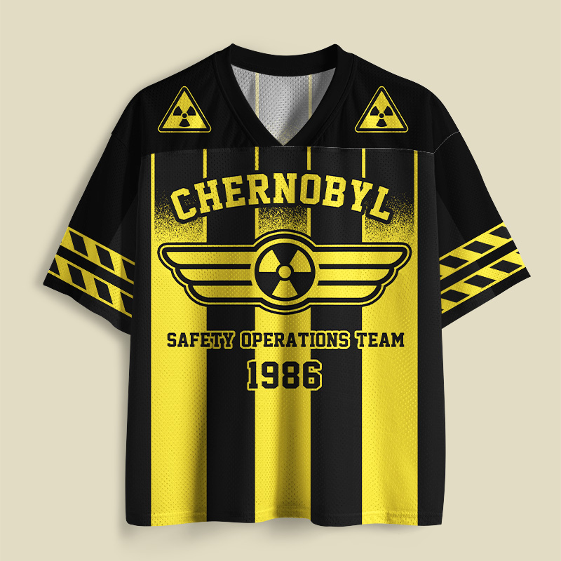 Chernobyl 1986 Safety Operations Team Playful Mesh Jersey