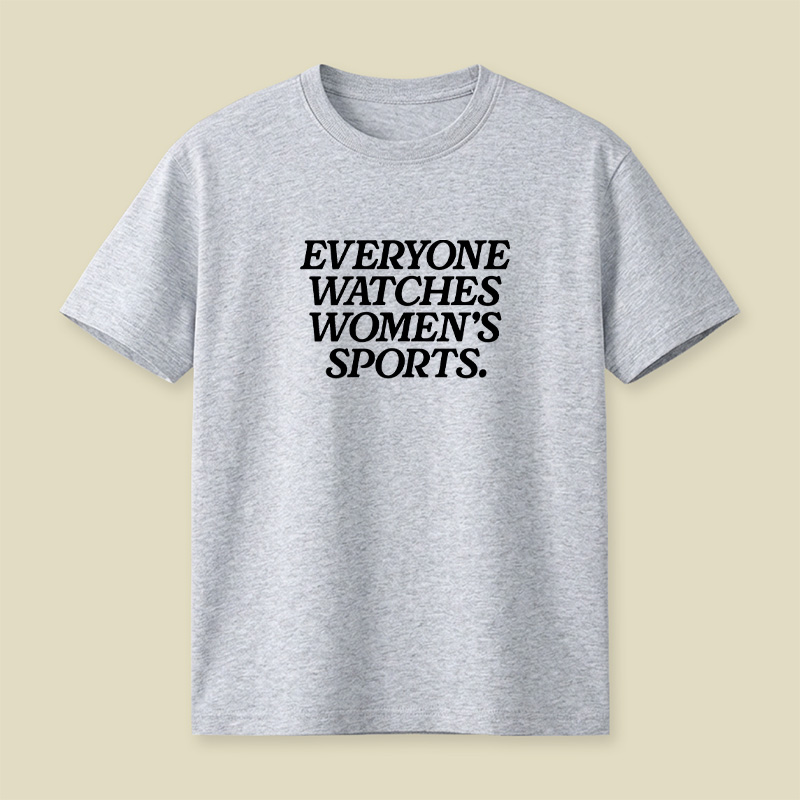 Women Sports Support Playful T-Shirt