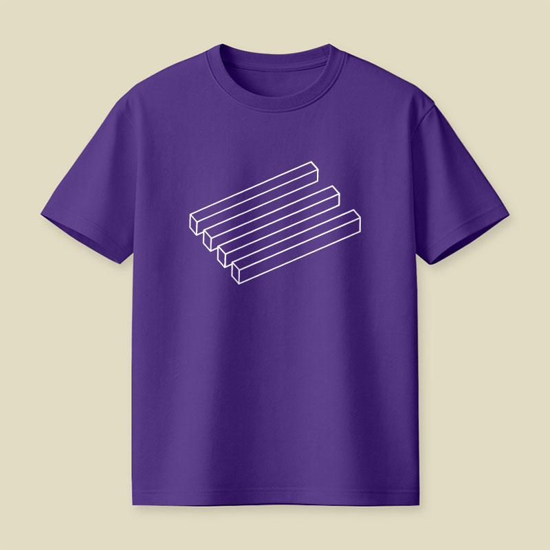The Mathematics of Visual Illusions Playful T-Shirt