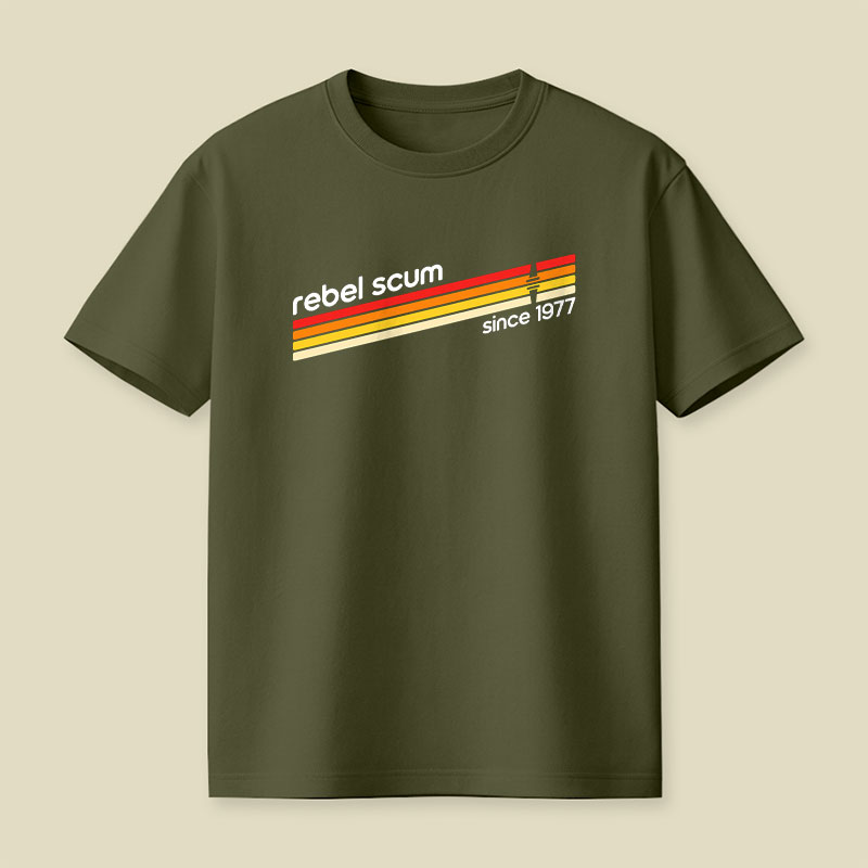 Rebel Scum 1977 Playful T-Shirt
