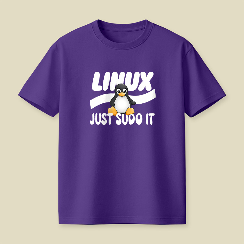 Linux Just Sudo It Playful T-Shirt