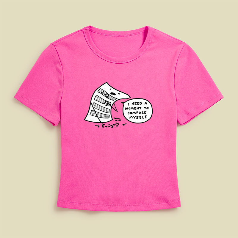 Compose Myself Geek Baby Tee