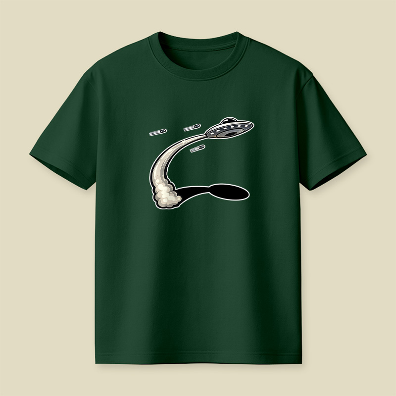 Ufo Space Adventure Playful T-Shirt