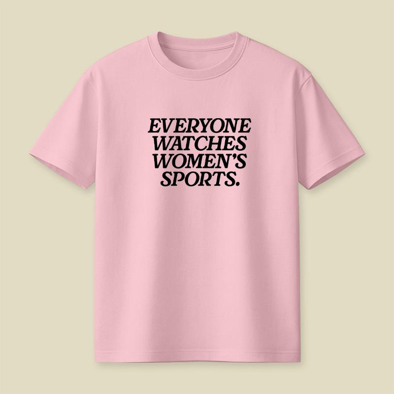 Women Sports Support Playful T-Shirt