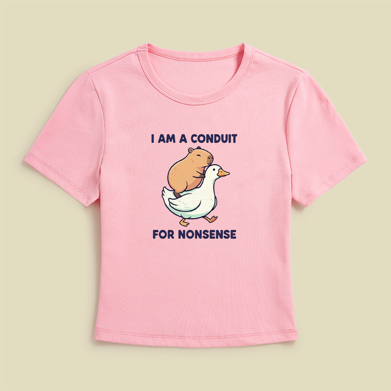 I Am A Conduit For Nonsense Geek Baby Tee